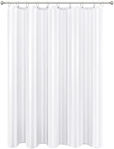 Fabric Shower Curtain Liner 72x72 Inch-Standard Size Cloth Shower Liners
