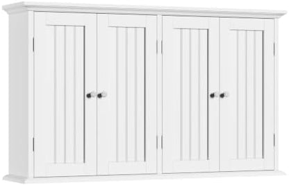 ChooChoo Laundry Cabinet with 4 Doors and Adjustable Shelves