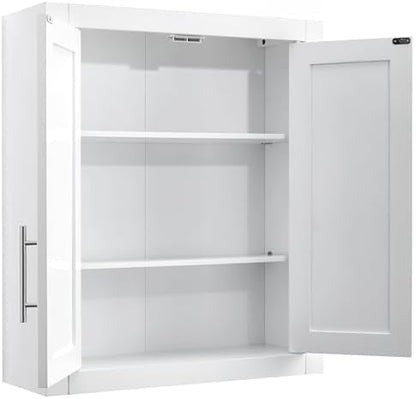 Crosley Furniture Savannah 3-Piece Wall Cabinet Set