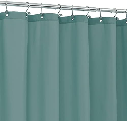 ALYVIA SPRING Stall Waterproof Fabric Shower Curtain or Liner Teal, 36x72