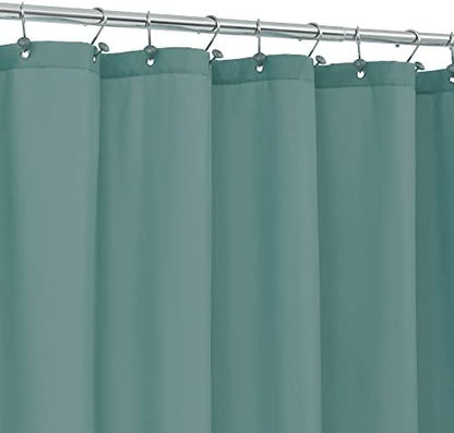 ALYVIA SPRING Stall Waterproof Fabric Shower Curtain or Liner Teal, 36x72