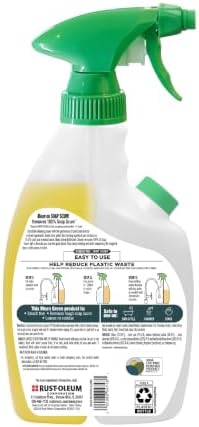 Mean Green Refillable Ultra Powered Bathroom Cleaner Concentrate, Tropical Breeze, 14.3 fl oz (2-Pack) – Plant & Mineral Based, Removes 100% of Soap Scum, Refillable Bottle Makes 4X Refills