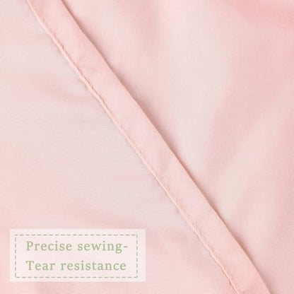 Homechoice Decor Peach Ruffle 72x96 Inch Shower Curtain