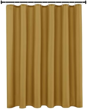 Fabric Shower Curtain Liner 72x72 Inch-Gold Standard Size Shower Liners
