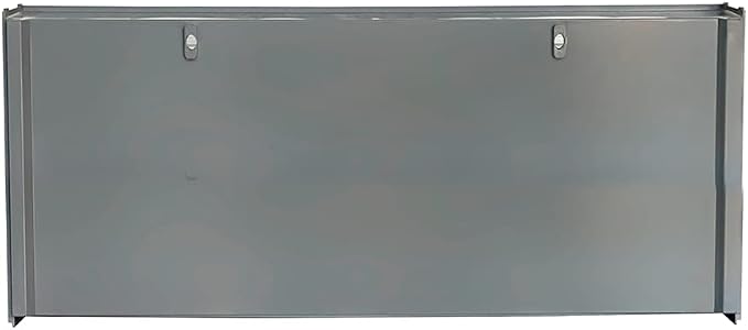 Storage Cabinet with 3 Tilt Out Bins | Horizontal Organizer for Closet, Kitchen, Garage, 23.6" W x 8.2" D x 9.4" H, Gray