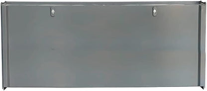 Storage Cabinet with 3 Tilt Out Bins | Horizontal Organizer for Closet, Kitchen, Garage, 23.6" W x 8.2" D x 9.4" H, Gray