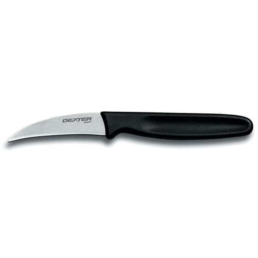 Dexter Russell S102B Basics (15153) Tourne' Knife, 2-1/2", Stain-Free, high-Carbon Steel, Non-Slip, Black, Polypropylene Handle‌‌‌‌‍‌‌‌‍‌‌‍‌‌‌‌‍‌‌‍‌‌‌‌‍‌‌‌‌‍‌‌‍‌‌‌‌‍‌