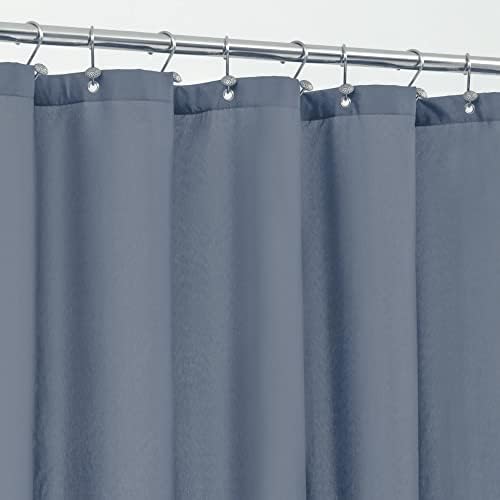 ALYVIA SPRING Waterproof Fabric Shower Curtain or Liner Stone Blue, 72x72