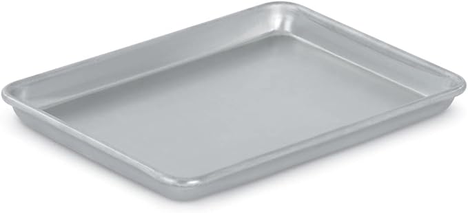 Vollrath (5220) Wear-Ever Collection Quarter-Size Sheet Pans, Set of 2 (9 1/2-Inch x 13-Inch, Aluminum)