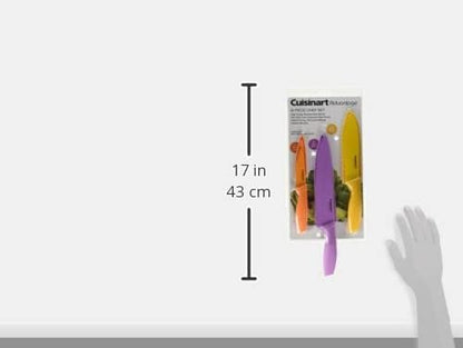 Cuisinart C55CNS-6PCS Advantage Color Collection 6-Piece Non-Stick Cutlery Set, Multicolor