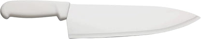 10 Chef Knife Cozzini Cutlery Imports Classic White Razor Sharp Commercial Kitchen Cutlery Single Knife Black