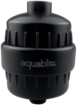 Aquabliss SF100 Daily Revitalize Shower Filter - Matte Black