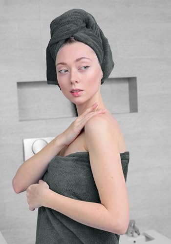 Avalon Towels Bath Towels Set of 4, Size 30 x 60 Inches