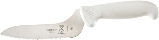 Mercer Culinary Ultimate White Offset Bread Sandwich Knife, 6 Inch