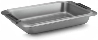 Anolon Advanced Nonstick Baking Pan / Nonstick Cake Pan, Rectangle - 9 Inch x 13 Inch, Gray