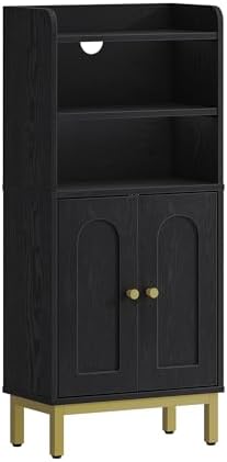 Hzuaneri Bathroom Storage Cabinet, Small Floor Cabinet with 2 Door