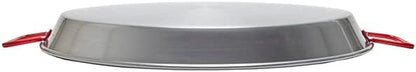 Garcima 18-inch Carbon Steel Paella Pan, 46cm