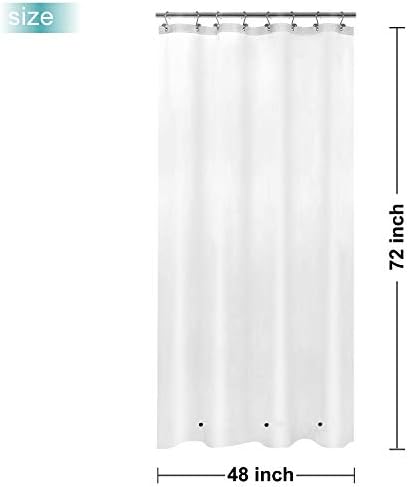 Mrs Awesome 48x72 Stall Size Shower Curtain Liner Frost