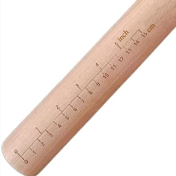 Extra Long Pasta Rolling Pin,Professional Rolling Pins,For Rolling Out Dough For Bread, Baking,Pizza,Noodles(39.37×1.38inch/100×3.5cm)