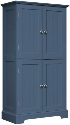 ChooChoo Bathroom Floor Cabinet with Adjustable Shelves