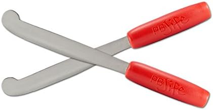 PB-JIFE! The Ultimate PB knife. Stir, scrape, and clean the BIG Jars (Red, 2)