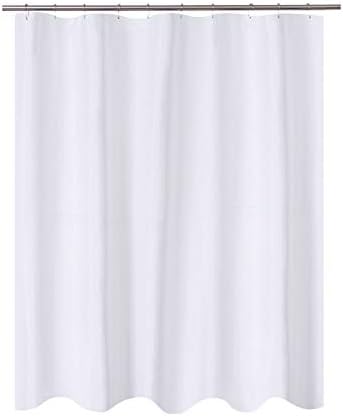 N&Y HOME RV Shower Curtain or Liner Fabric, White, 60 x 64 inches