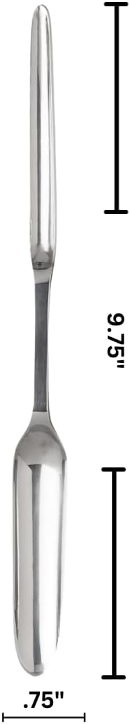 Fantes Marrow Spoon, Japanese 18/8 Stainless Steel, for Narrow and Big Bones, The Italian Market Original since 1906