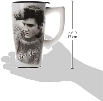 Spoontiques ELVIS LEGEND TRAVEL MUG, 18 ounces