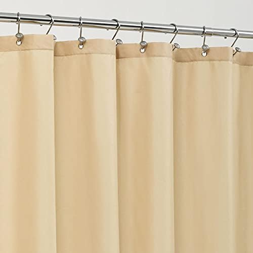 ALYVIA SPRING Waterproof Fabric Shower Curtain or Liner Khaki, 72x72