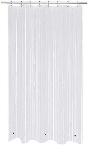 Mrs Awesome 48x72 Stall Size Shower Curtain Liner Clear