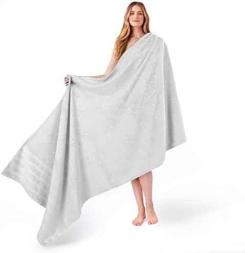 American Soft Linen 100% Cotton Luxury Turkish Towels, 35x70 XL Bath Sheet