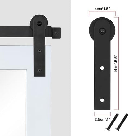 COGOOD Farmhouse Bathroom Mirrors for Over Sink - 38 x 25 Pure White