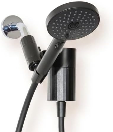 sproos! - Handheld Showerhead, High Performance Filtration, Black