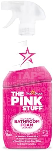 Stardrops The Pink Stuff Bathroom Foam Cleaner Spray, 30 Fl Oz