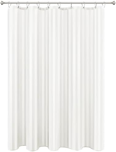 Fabric Shower Curtain Liner 72x72 Inch-Standard Size Cloth Shower Liners