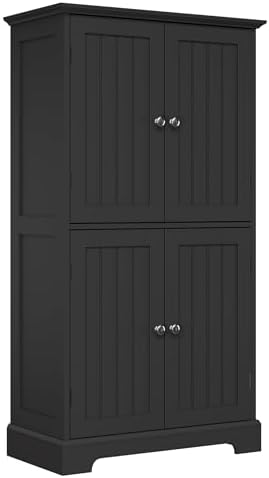 ChooChoo Bathroom Floor Cabinet with Adjustable Shelves
