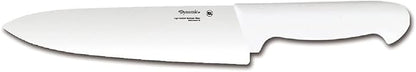 Dynamic Pro-Grip, Santoprene, Softgrip 8" Chef's Knife, White, large