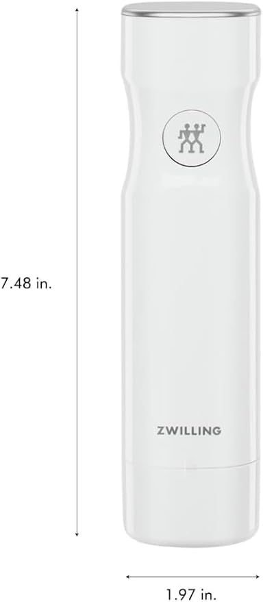 ZWILLING Fresh & Save Handheld Food Saver Vacuum Sealer Machine for Easy Storage