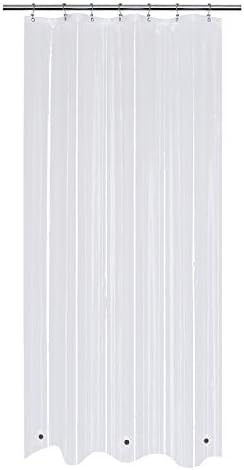 Mrs Awesome 36x72 Stall Size Shower Curtain Liner Clear