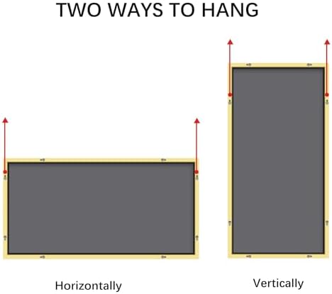 COFENY Gold Bathroom Mirror for Wall, 60x30 Inch Rectangle Mirrors with Metal Frame, Modern Vanity Wall Mirror Decor for Bathroom Living Room, Entryway Hangs Horizontal or Vertical