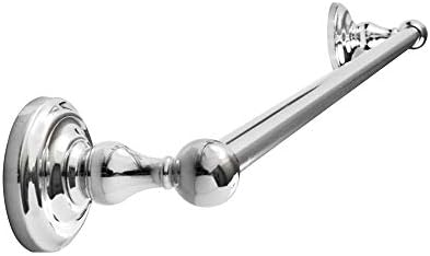 SENTO ROBIKI Bathroom Accessories Set, Bath Hardware, Includes Robe Hook, Toilet Paper Holder, Towel Ring, 18” & 24” Towel Bar, Duty Metal Bath Hardware Set Wall Mounted (5-Piece, Polished Chrome)