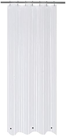 Mrs Awesome 36x84 Stall Size Shower Curtain Liner Clear