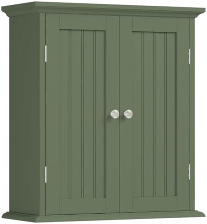 ChooChoo Bathroom Wall Cabinet with 2 Doors, Over The Toilet