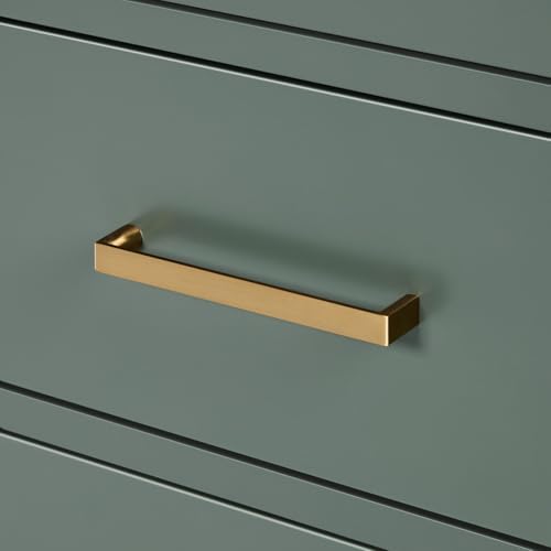 ARIEL Cambridge 48 Inch Single Rectangle Sink Bathroom Vanity with Nero Marquina Black Quartz Countertop 1.5 Inch in Vintage Green