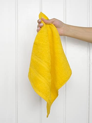 American Soft Linen 100% Cotton Luxury Turkish Towels, 4 PC Washcloth Set