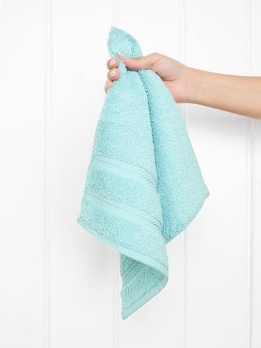 American Soft Linen 100% Cotton Luxury Turkish Towels, 4 PC Washcloth Set