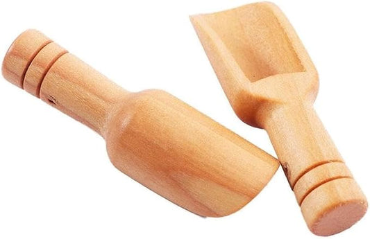 5Pcs Mini Wooden Spoon, Mini Bamboo Spoons, Bath Salt Spoon Condiment Wooden Spoon Cooking Spoons for Kitchen and Dining Spices Beans Rice Flour Sugar Tea