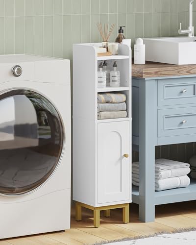 Hzuaneri Bathroom Storage Cabinet, Small Corner Floor Cabinet