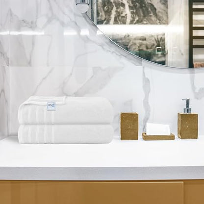 Avalon Towels Bath Towels Set of 4, Size 30 x 60 Inches
