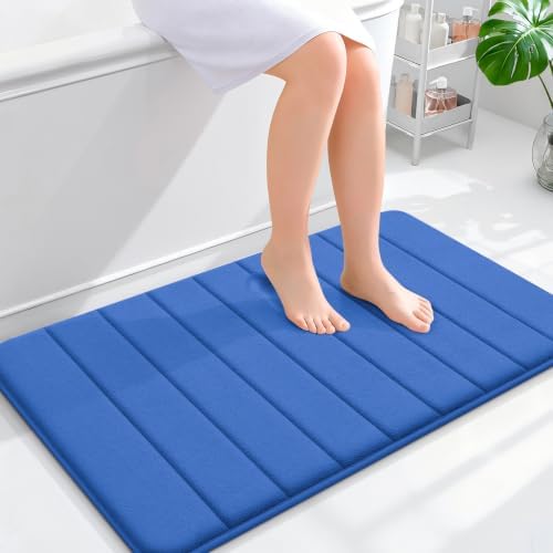 OLANLY Memory Foam Bath Mat 36x24, Super Soft and Absorbent Bathroom Rugs
